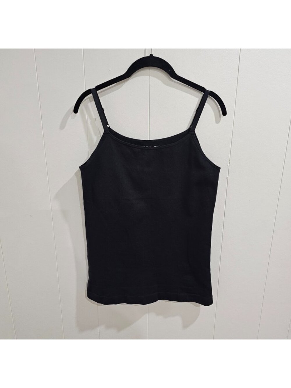 Shapermint Essentials All Day Every Day Scoop Neck Cami Black 4XL Shapewear